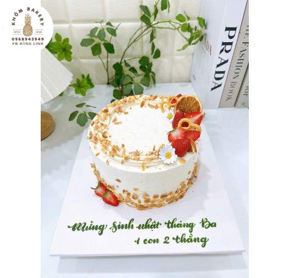 Bánh kem bắp tặng bạn thân hot 