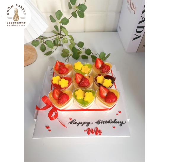Sét bánh Pannacotta tặng mẹ yêu 