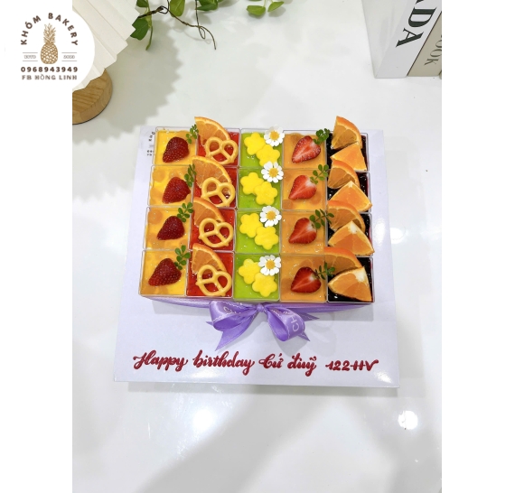 Sét bánh Pannacotta tặng lớp học 