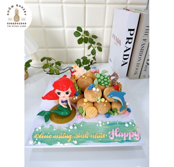 Sét bánh su dai dành cho mùa hè công chúa 