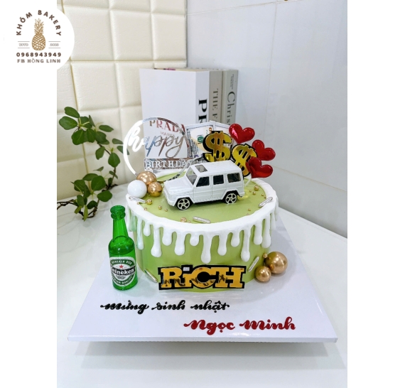 Bánh kem dành tặng cho nam hot 