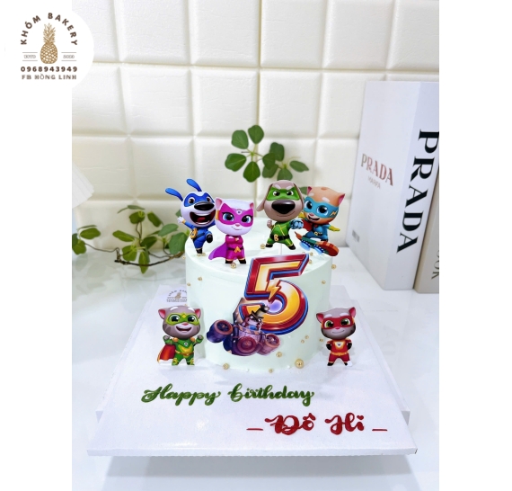 Bánh kem dành tặng cho bé trai size mini