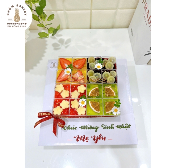 Sét bánh Pannacotta tặng mẹ yêu siêu hot 